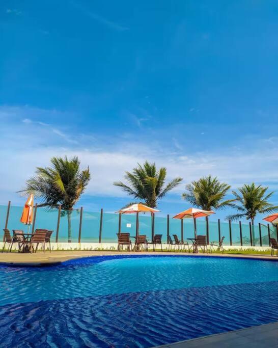 コンデTabatinga Flat - Pe Na Areia! Beira Mar!アパートメント エクステリア 写真