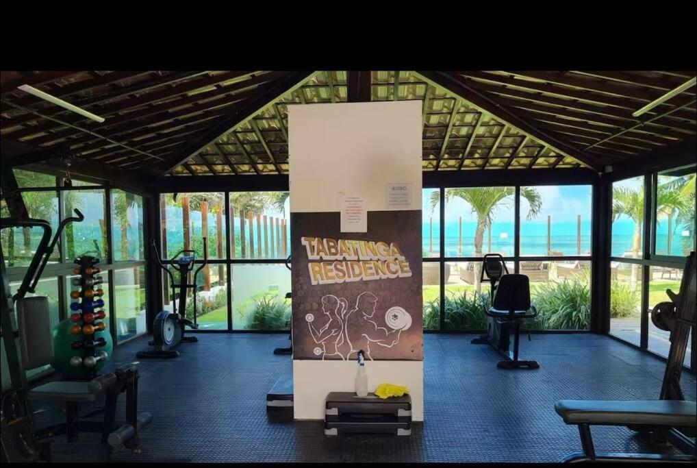コンデTabatinga Flat - Pe Na Areia! Beira Mar!アパートメント エクステリア 写真