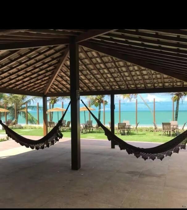 コンデTabatinga Flat - Pe Na Areia! Beira Mar!アパートメント エクステリア 写真