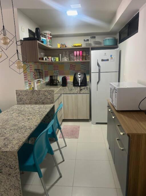 コンデTabatinga Flat - Pe Na Areia! Beira Mar!アパートメント エクステリア 写真